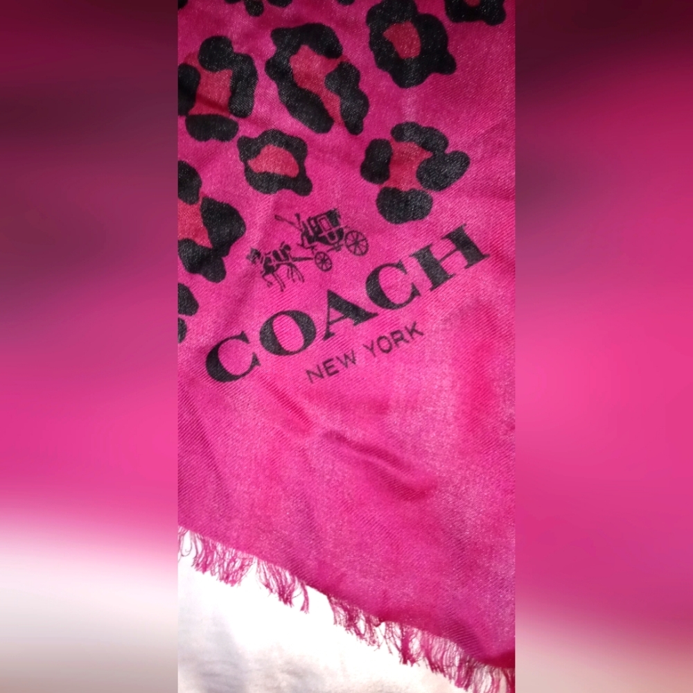 COACH Blanket Scarf